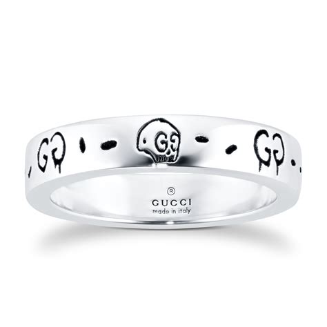 gucci ring g|Gucci ghost ring silver.